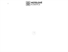 Tablet Screenshot of hotelove-koberce.sk